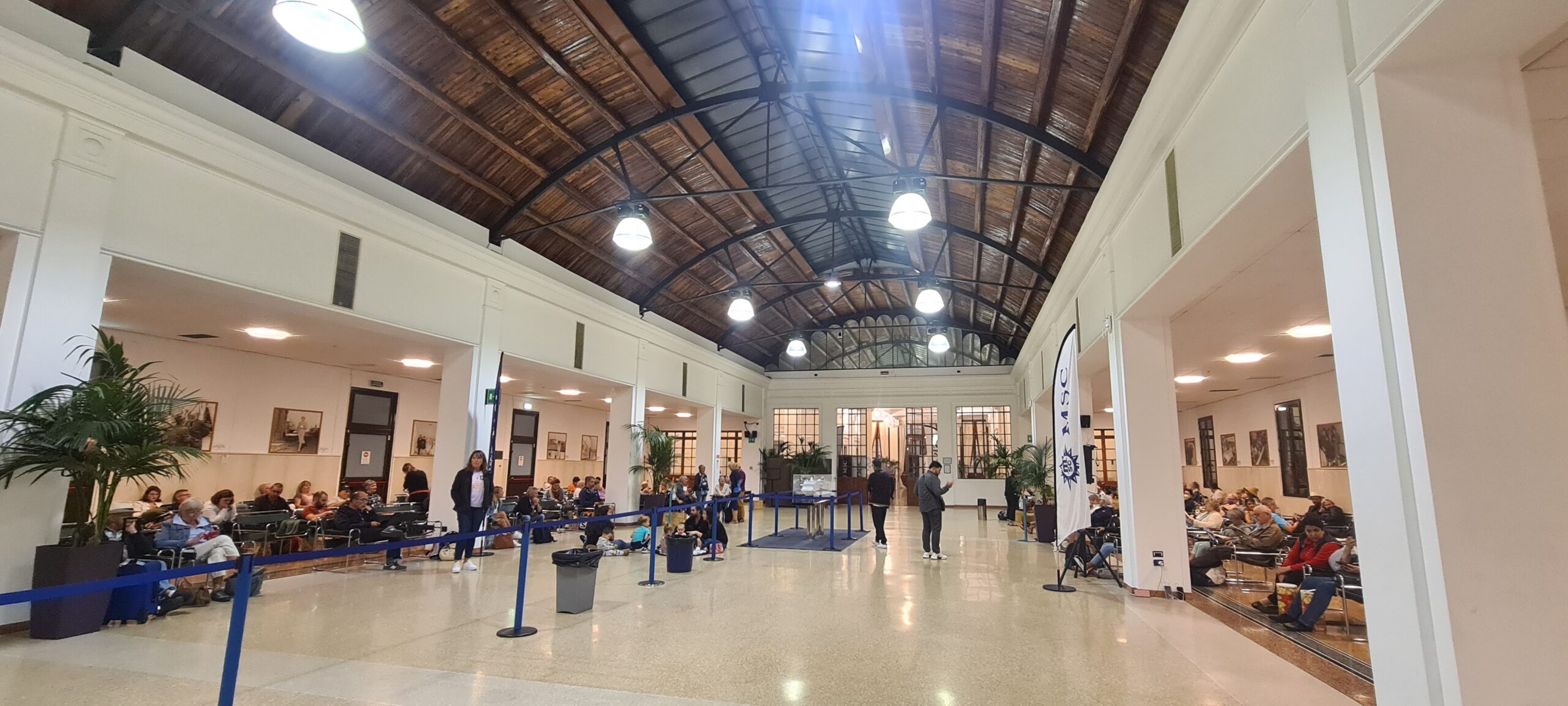 Embarquement et débarquement à Gênes